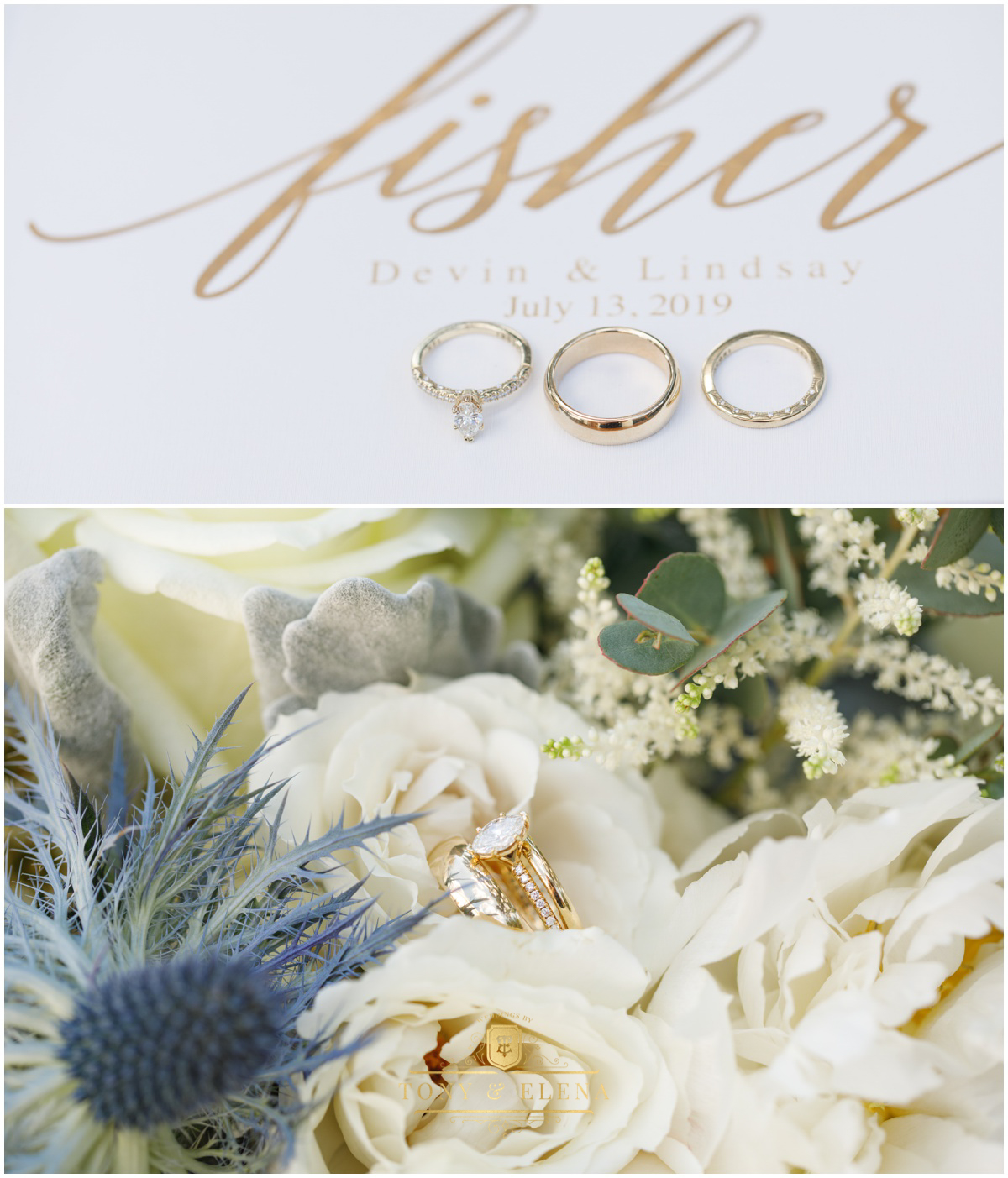 austin wedding photographer ivory oak flowers rings