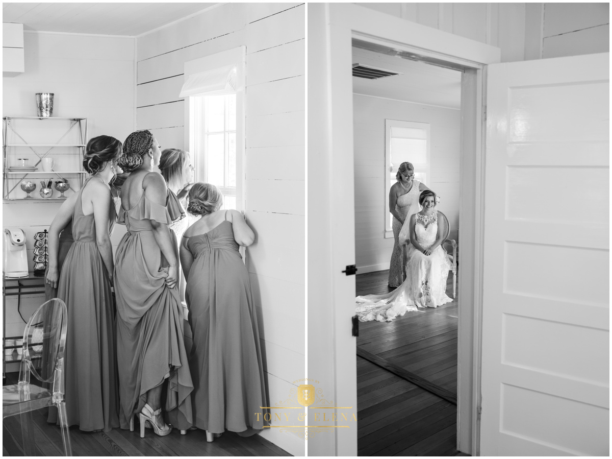 austin wedding photographer ivory oak bridesmaids bride preparing